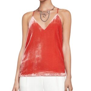 BCBGMaxAzria Velvet Camisole